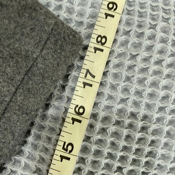 West Elm Holiday Gray Wool Blend Beaded Stocking - Picture 9 of 10